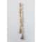 Hello Honey® 60" Mango Wood Bead Garland with Jute Tassels